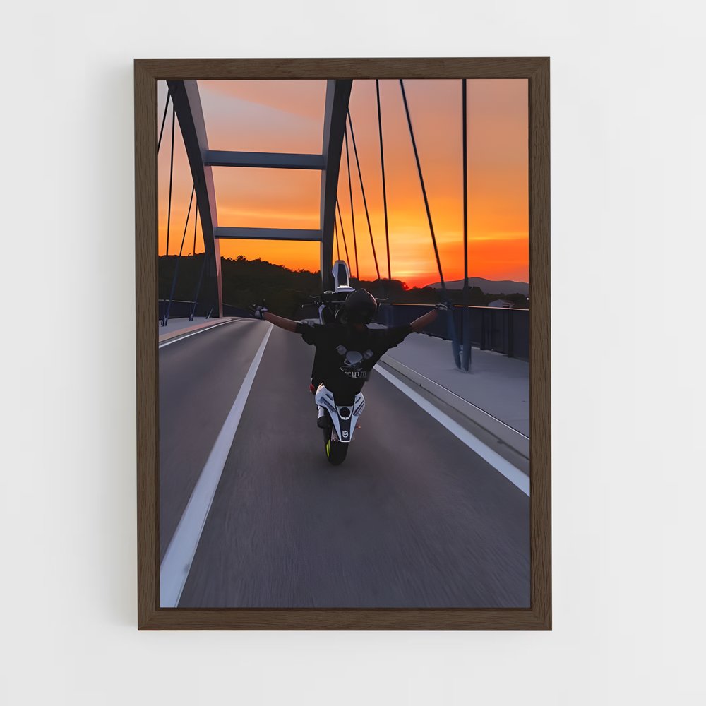 Poster supermoto audacieux – affiche Husqvarna (vue 5)